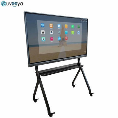 กระดานไวท์บอร์ดดิจิตอลแบบโต้ตอบอัจฉริยะ LCD 4K Wifi กระดานไวท์บอร์ดอิเล็กทรอนิกส์