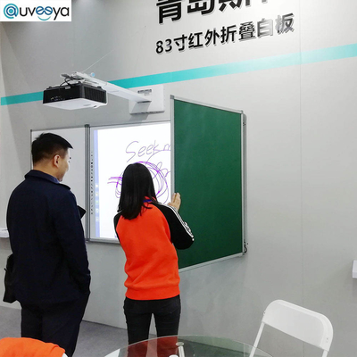 Auveeya ISO School หน้าจอโต้ตอบห้องเรียนดิจิตอลกระดานไวท์บอร์ด