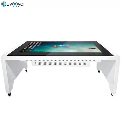 ODM Interactive Smart Touch Screen โต๊ะคอมพิวเตอร์สำหรับโฆษณา 120G SSD