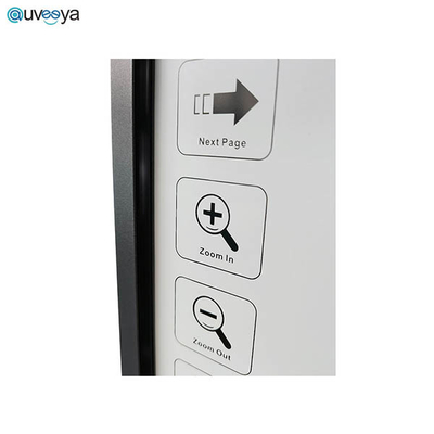 20 คะแนน Touch IR แบบพกพา Interactive Smart Whiteboard Display ISO9001