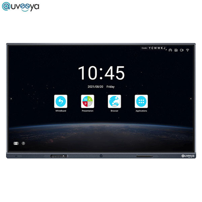 OEM 4K LED Digital Interactive Panel 75 นิ้วพร้อมอุปกรณ์เสริม OPS PC