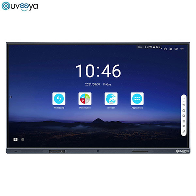 จอแสดงผล 16GB Multi Touch LED Digital Interactive Flat Panel 75 นิ้วสำหรับโรงเรียน