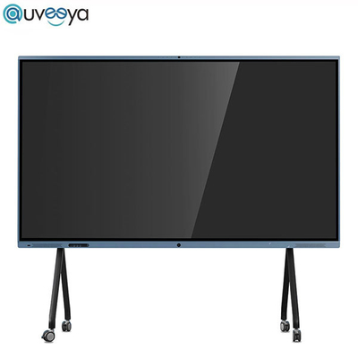 65 นิ้ว 32GB Smart LED LCD จอแบนแบบโต้ตอบพร้อมกล้องในตัวและไมโครโฟน