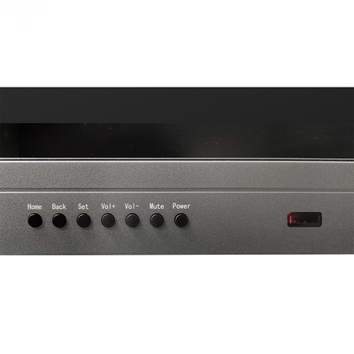 หน้าจอแสดงผลแบบโต้ตอบสมาร์ทบอร์ดแบบพกพาขนาด 65 นิ้วสำหรับห้องเรียน 400cd / m2